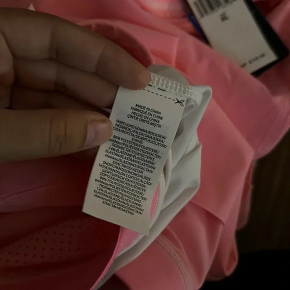 Neon pink💕Tennis skirt pink Ralph Lauren skirt golf skirt sport skirt skort - Picture 9 of 15